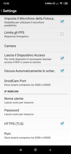 Come usare la videocamera dello smartphone Android su PC