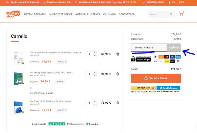 I migliori software in sconto del 2022. Le offerte di primavera Mr Key Shop