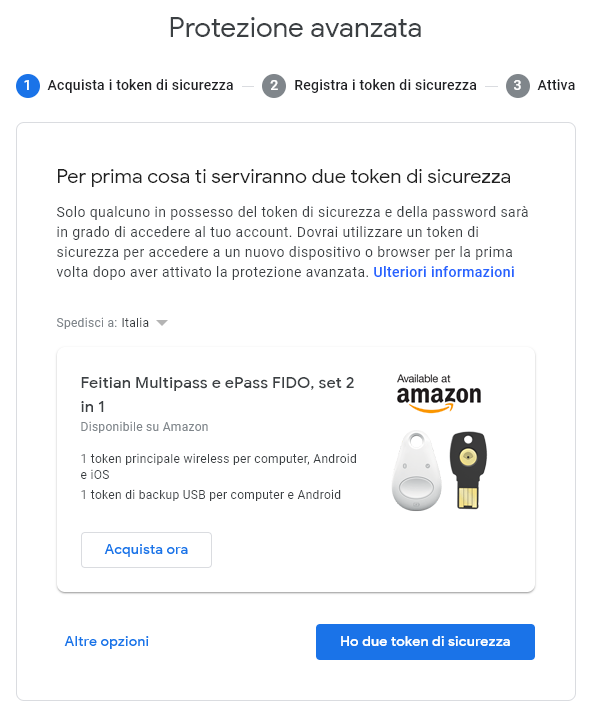 Verifica in due passaggi ancora più sicura con la nuova protezione avanzata Google