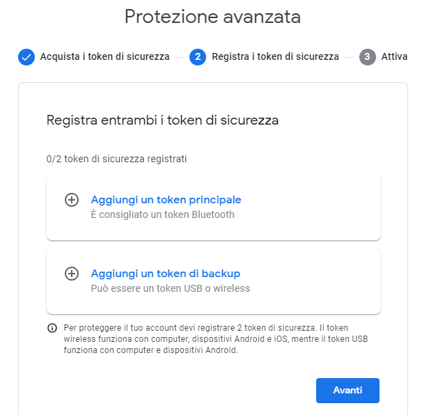 Verifica in due passaggi ancora più sicura con la nuova protezione avanzata Google