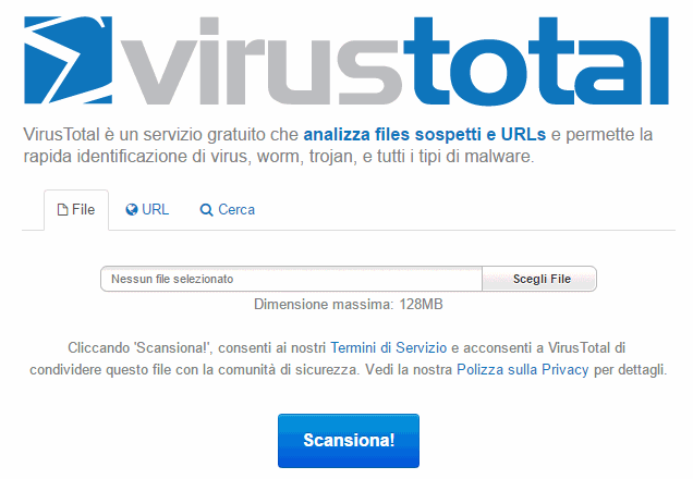 Verificare se un file è infetto prima di aprirlo