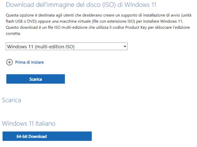 Windows 11, versione leggera che funziona con 2 GB di RAM