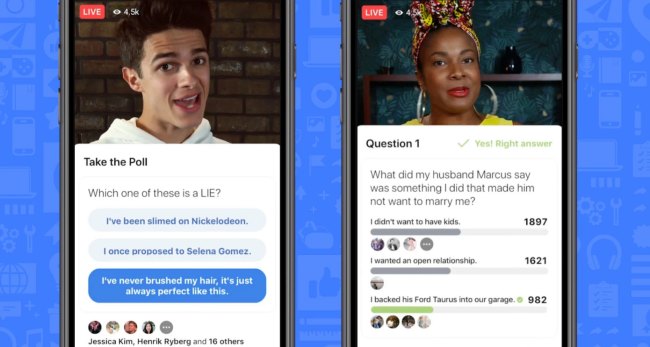 I video su Facebook si arricchiranno di sondaggi, quiz e concorsi