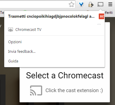 Video in streaming sulla TV con Chromecast