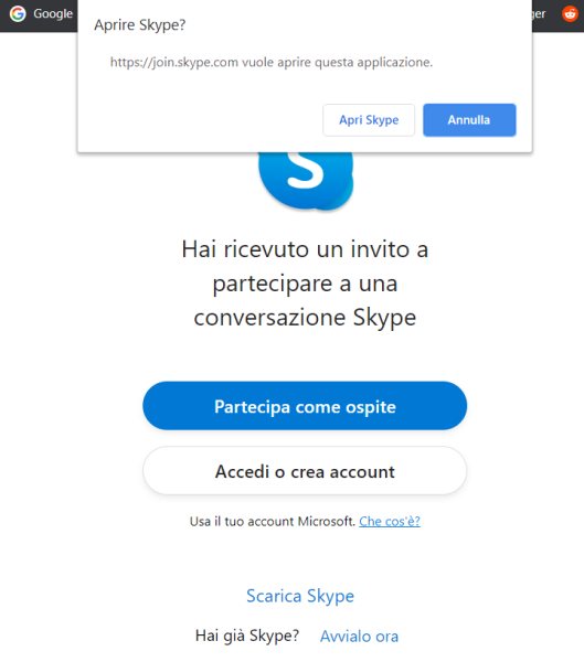 Videoconferenze e videochiamate di gruppo senza registrazione con Skype
