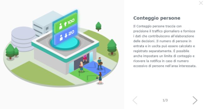 Videosorveglianza con riconoscimento dei volti e intelligenza artificiale: Synology DVA3221