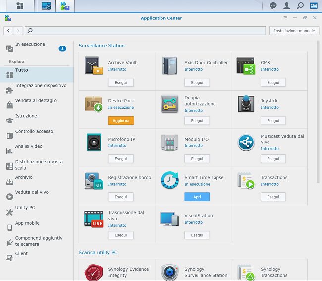 Videosorveglianza con riconoscimento dei volti e intelligenza artificiale: Synology DVA3221