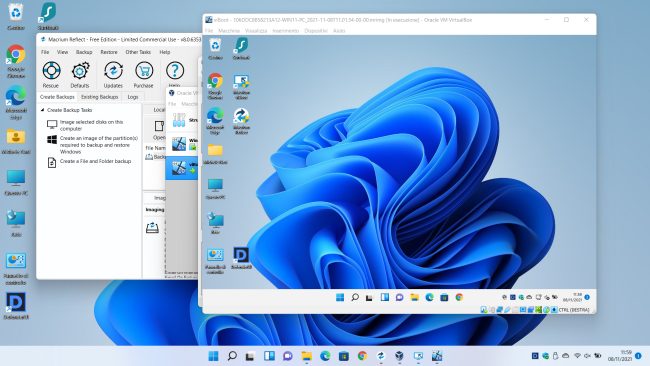 Avviare il backup di un computer Windows su un altro PC