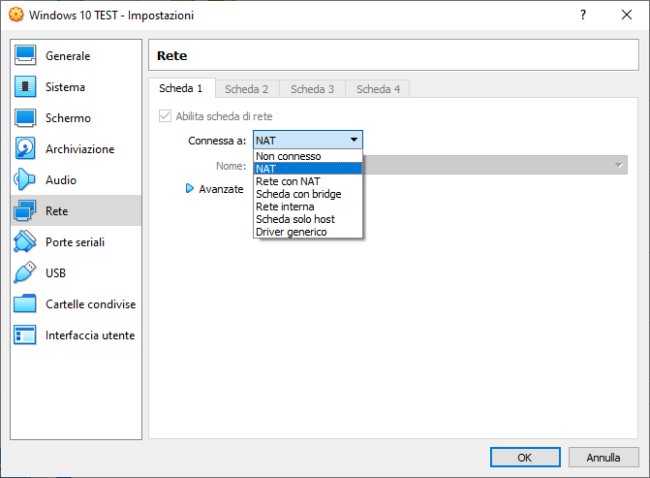 Virtualbox: come utilizzare le istantanee per creare un ambiente di test