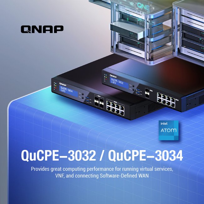 Virtualizzazione della rete per configurazioni multisito con QNAP QuCPE-303x