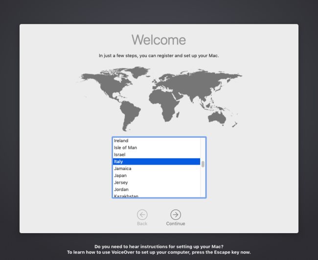 Virtualizzare macOS Mojave con Virtualbox