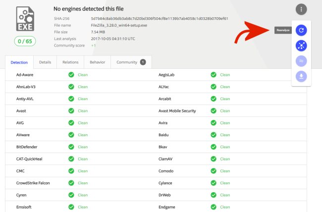 Verificare se un file è infetto prima di aprirlo