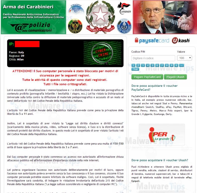 Virus polizia di stato e polizia postale su mac os x: come ... Poliziadistato web