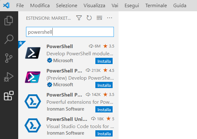Visual Studio Code download e configurazione della versione portabile