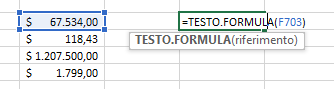 Come visualizzare tutte le formule Excel