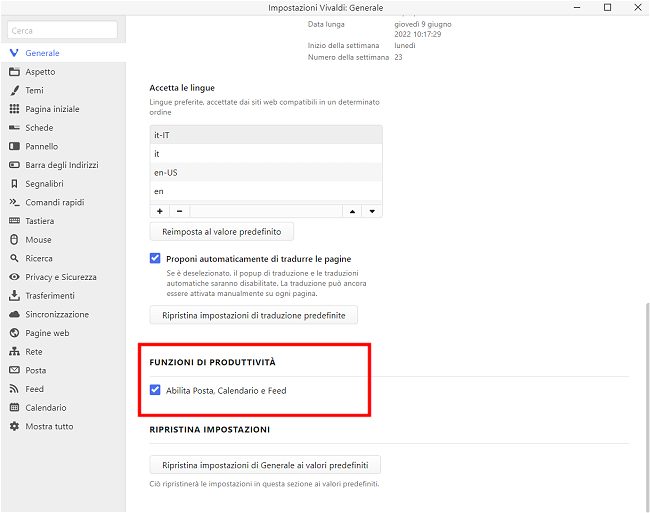 Vivaldi browser integra un client email: come funziona