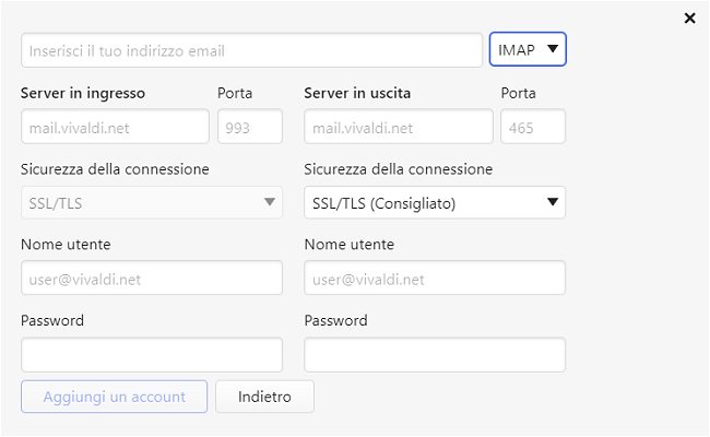 Vivaldi browser integra un client email: come funziona