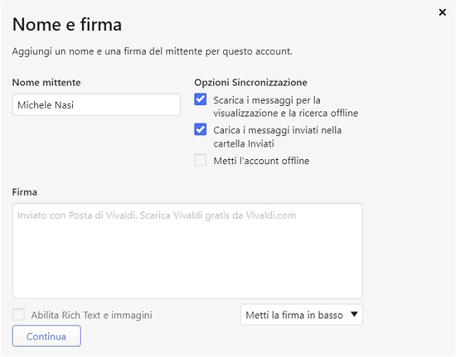 Vivaldi browser integra un client email: come funziona