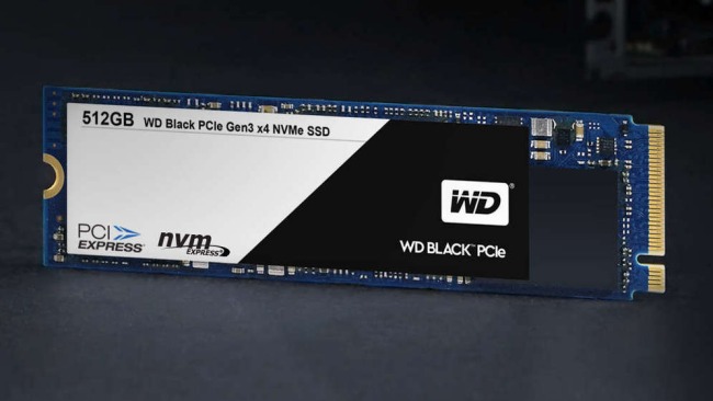 Western Digital, gli SSD WD Black PCIe 3.0 x4 NVMe
