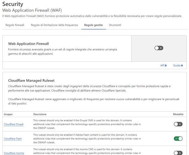 Web Application Firewall: è gratis quello di Cloudflare