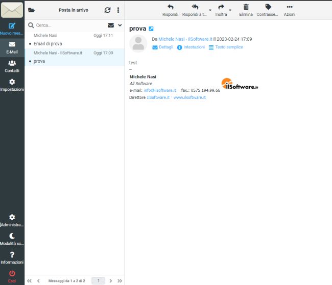 Server di posta: come crearne uno con Poste.io