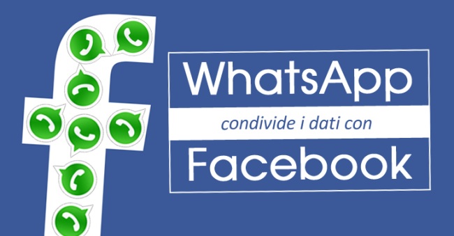 Facebook usa i dati di WhatsApp: primo stop