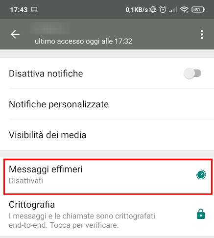 WhatsApp, messaggi effimeri al debutto nell'applicazione di messaggistica