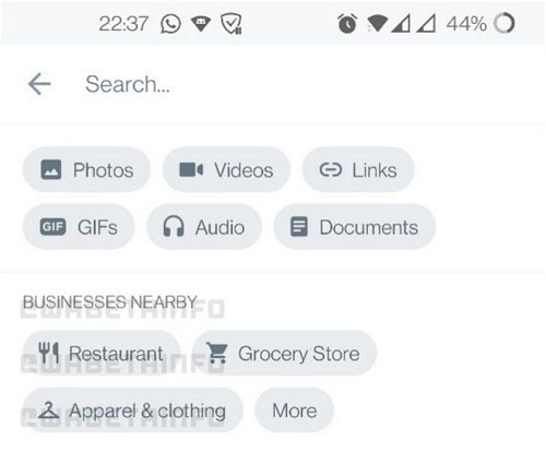 WhatsApp suggerisce negozi e attività nelle vicinanze