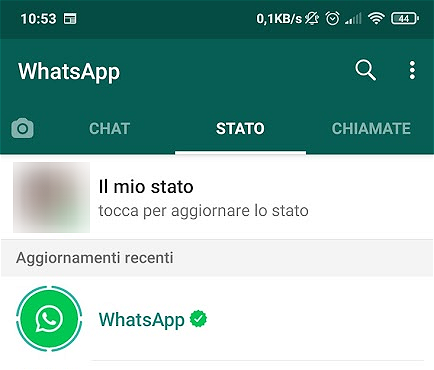 WhatsApp mostra i suoi stati per informare gli utenti sulla privacy e sulle ultime novità