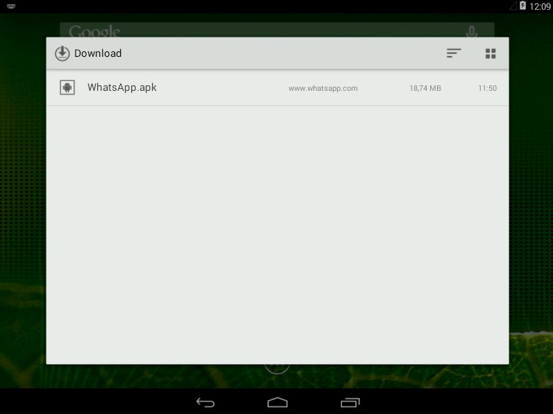 WhatsApp su PC con la virtualizzazione