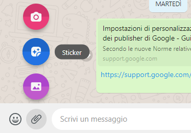 WhatsApp Web: come creare adesivi o sticker