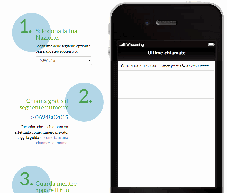 Telefonate anonime, come risalire al numero del chiamante