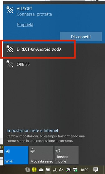 Come usare WiFi Direct in Windows 10