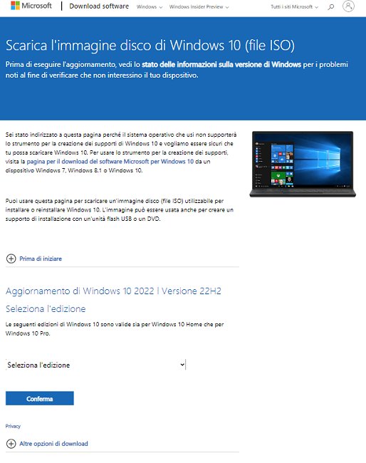 Windows 10 22H2 disponibile per il download: quali novità