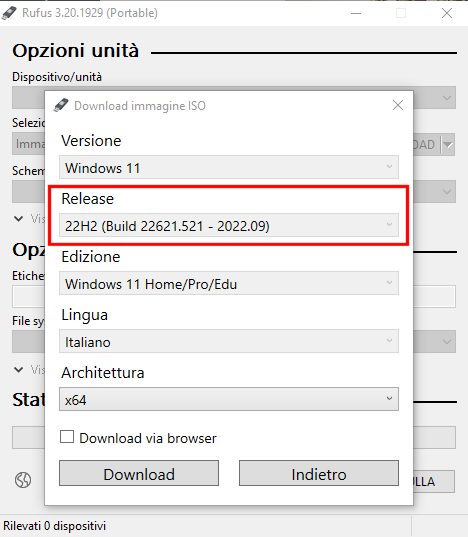 Windows 11 ISO: scaricare e installare l'aggiornamento 22H2 o 2022 Update