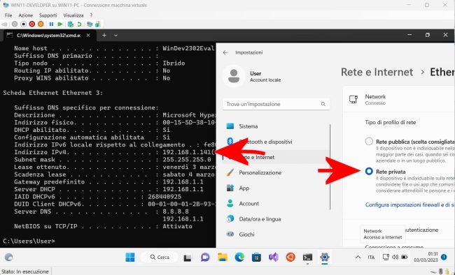 Come avviare Windows 11 da una macchina virtuale già configurata