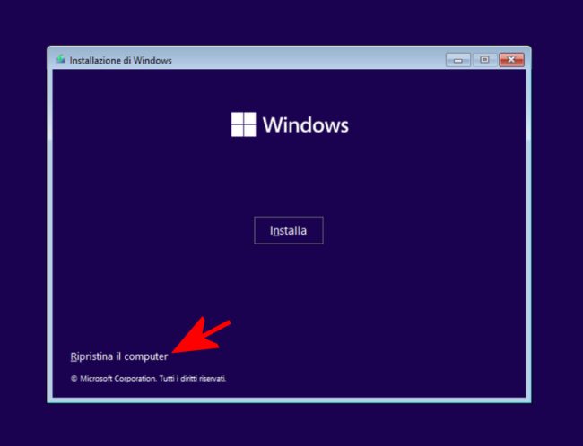 Windows 11: come aprire le opzioni del menu di avvio avanzato