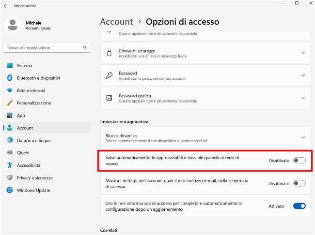 Windows 11 riapre le app a ogni avvio del PC: come bloccare questo comportamento