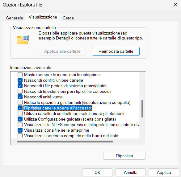 Windows 11 riapre le app a ogni avvio del PC: come bloccare questo comportamento
