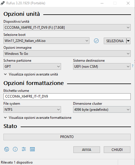 Testare Windows 11 22H2 senza abbandonare Windows 10