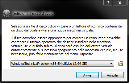 Scaricare Windows 10 e installarlo su VirtualBox