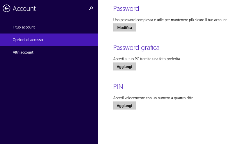 Login di Windows 8.1: tutto quello che c'è da sapere sugli account utente