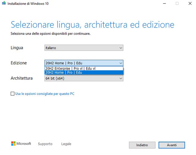 Scaricare Windows 10 ISO: ecco come procedere