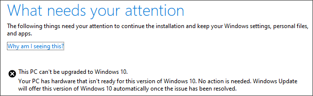 Windows 10 Aggiornamento di maggio 2019 non si installa quando sono connesse unità rimovibili