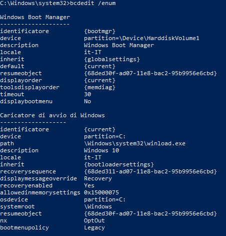 Windows 10 non si avvia e la riparazione automatica non funziona