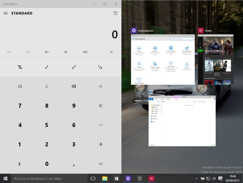 Windows 10, novità principali scelte per voi
