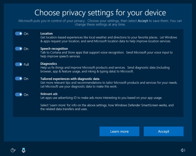 Windows 10 sarà più attento alla privacy: ecco come