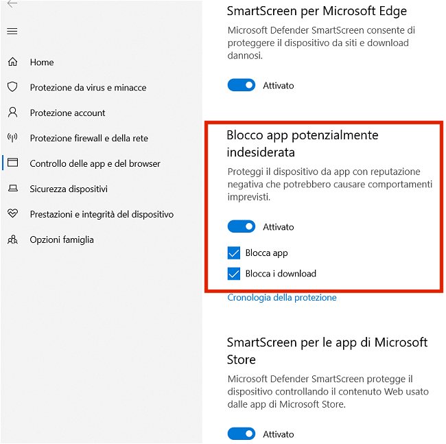 Windows 10, le impostazioni per la sicurezza e la privacy