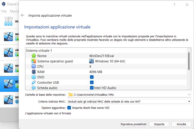 Windows 11 Enterprise disponibile per le macchine virtuali Virtualbox, Hyper-V, VMware e Parallels