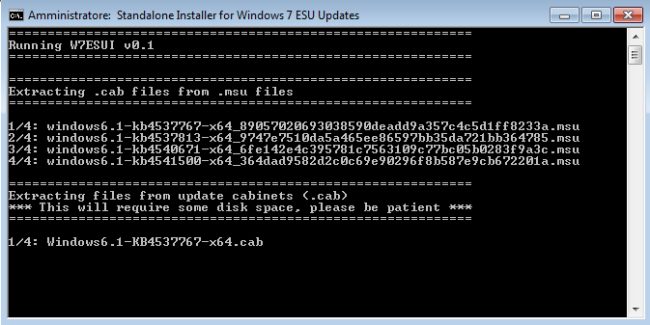 Windows 7, supporto esteso fino a tre anni con ESU